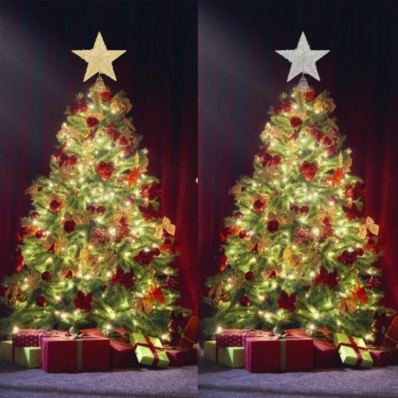 Christmas Decorations Tree Topper Star Ornaments Durable Iron Wire Technology Anti-rust Materials Multiple Beads LED Lights Home Decoration
Christmas Decorations Tree Topper Star Ornaments Durable Iron Wire Technology Anti-rust Materials Multiple Beads LED Lights Home Decoration