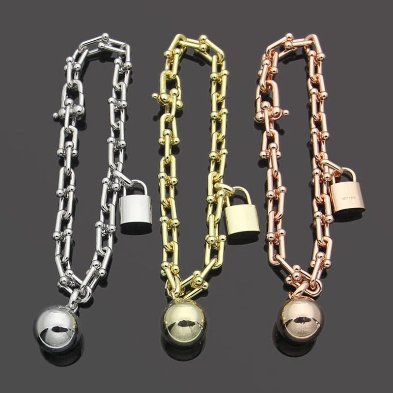 Popular Japan South Korea for men women bracelet stainless steel luxury jewelry wholesale rose gold gift bracelet punk classic never fade lock ball bracelet
Popular Japan South Korea for men women bracelet stainless steel luxury jewelry wholesale rose gold gift bracelet punk classic never fade lock ball bracelet