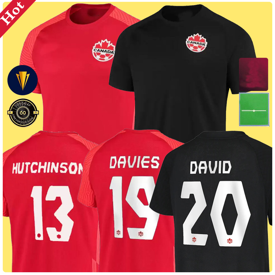 21 22 Canada Soccer Jerseys home away Custom 19 Alphonso Davies 13 Atiba Hutchinson Jonathan David National Team Third Error KENNEDY EVSTAQU, Black;yellow
21 22 Canada Soccer Jerseys home away Custom 19 Alphonso Davies 13 Atiba Hutchinson Jonathan David National Team Third Error KENNEDY EVSTAQU, Black;yellow