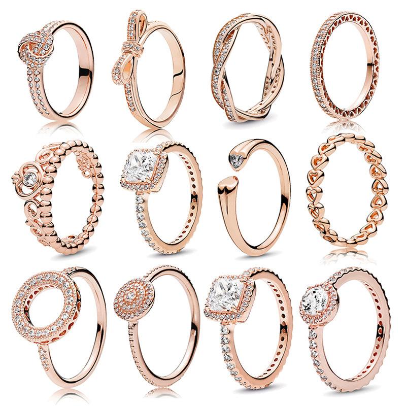 Cluster Rings Fashion Luxury Ring Jewelry 18K Rose Gold Crown Round For Ladies Engagement Wedding Party Anniversary Gift, Golden;silver
Cluster Rings Fashion Luxury Ring Jewelry 18K Rose Gold Crown Round For Ladies Engagement Wedding Party Anniversary Gift, Golden;silver