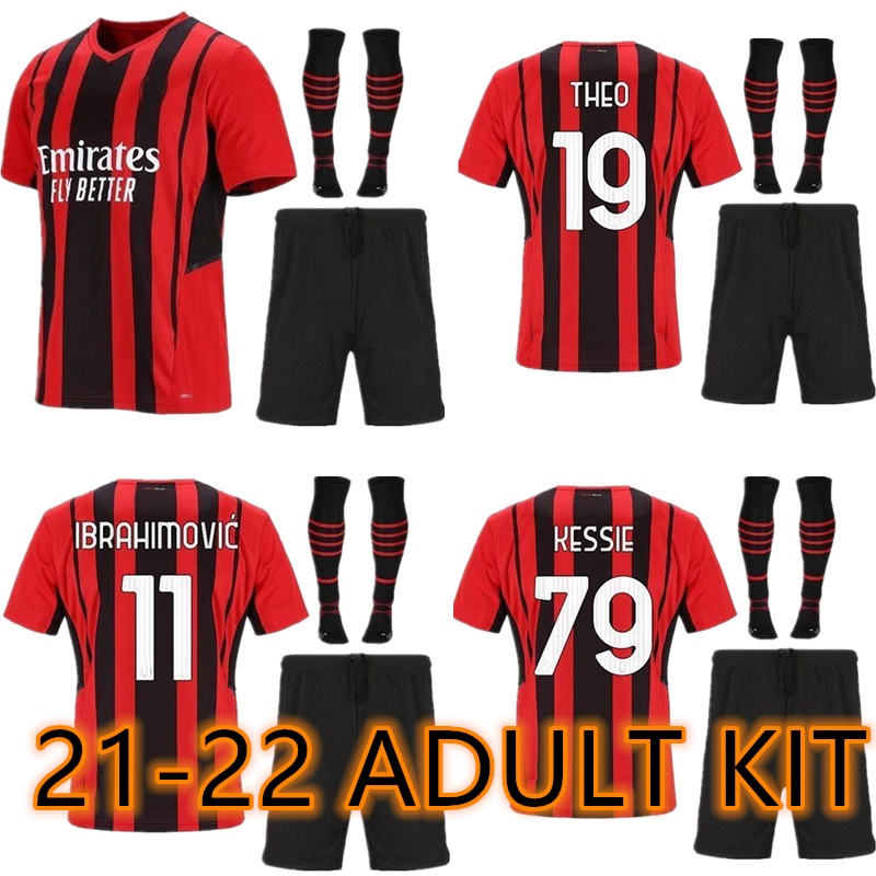 adult + sock kit 21 22 AC milan IBRAHIMOVIC soccer jersey hmoe away 2021 2022 REBIC ROMAGNOLI ÇALHANOG LU PAQUETA Camiseta de futbol football shirt, Home
adult + sock kit 21 22 AC milan IBRAHIMOVIC soccer jersey hmoe away 2021 2022 REBIC ROMAGNOLI ÇALHANOG LU PAQUETA Camiseta de futbol football shirt, Home
