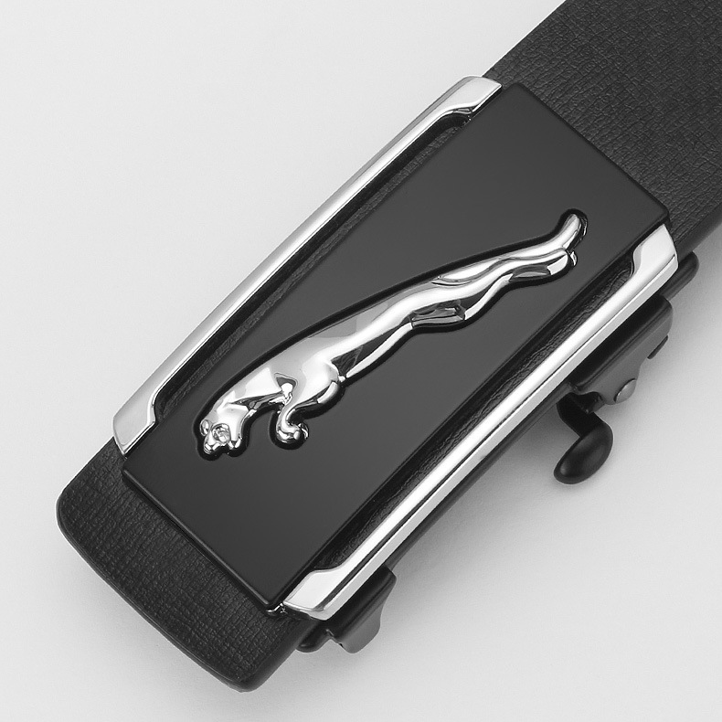 Belts Duli Road Wear Toothless Automatic Buckle Leather Cowhide Korean Casual Mens Belt, Black
Belts Duli Road Wear Toothless Automatic Buckle Leather Cowhide Korean Casual Mens Belt, Black