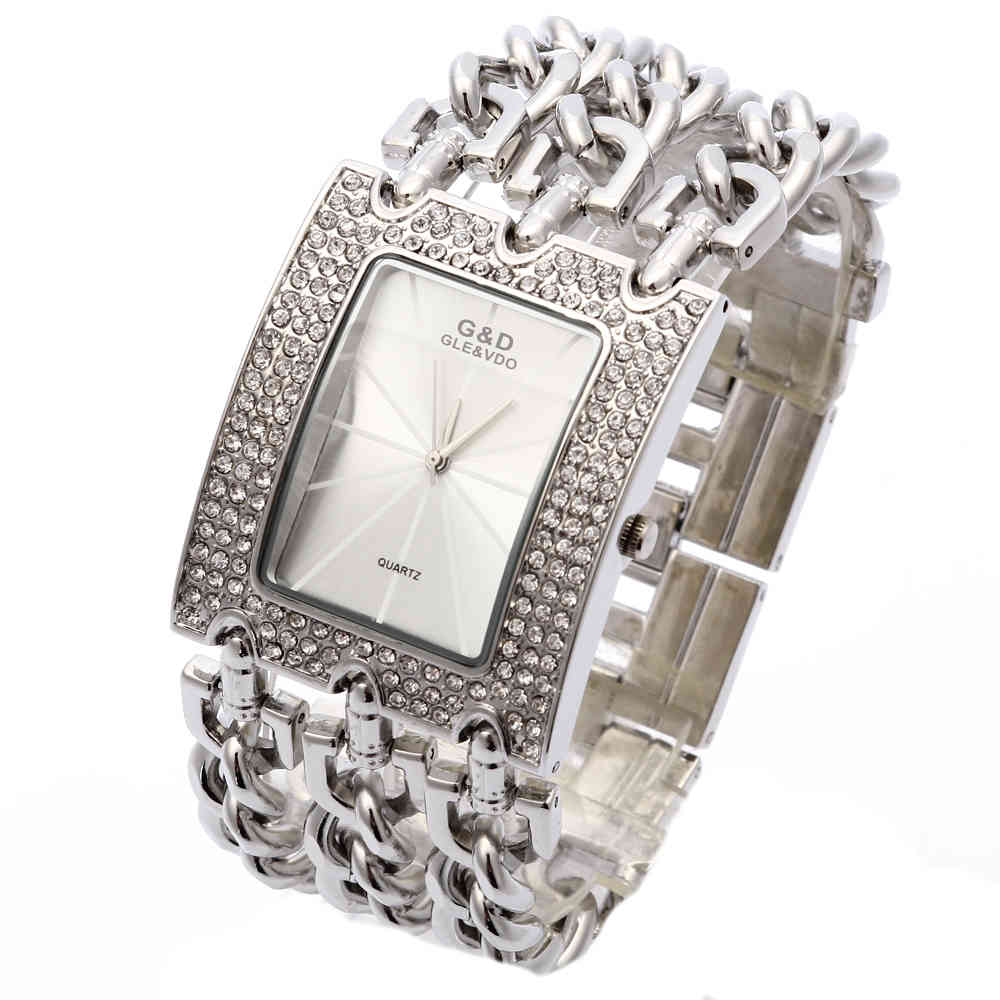 G&D Top Brand Luxury Women Wristwatches Quartz Watch Ladies Bracelet Watch Dress Relogio Feminino Saat Gifts Reloj Mujer 210325