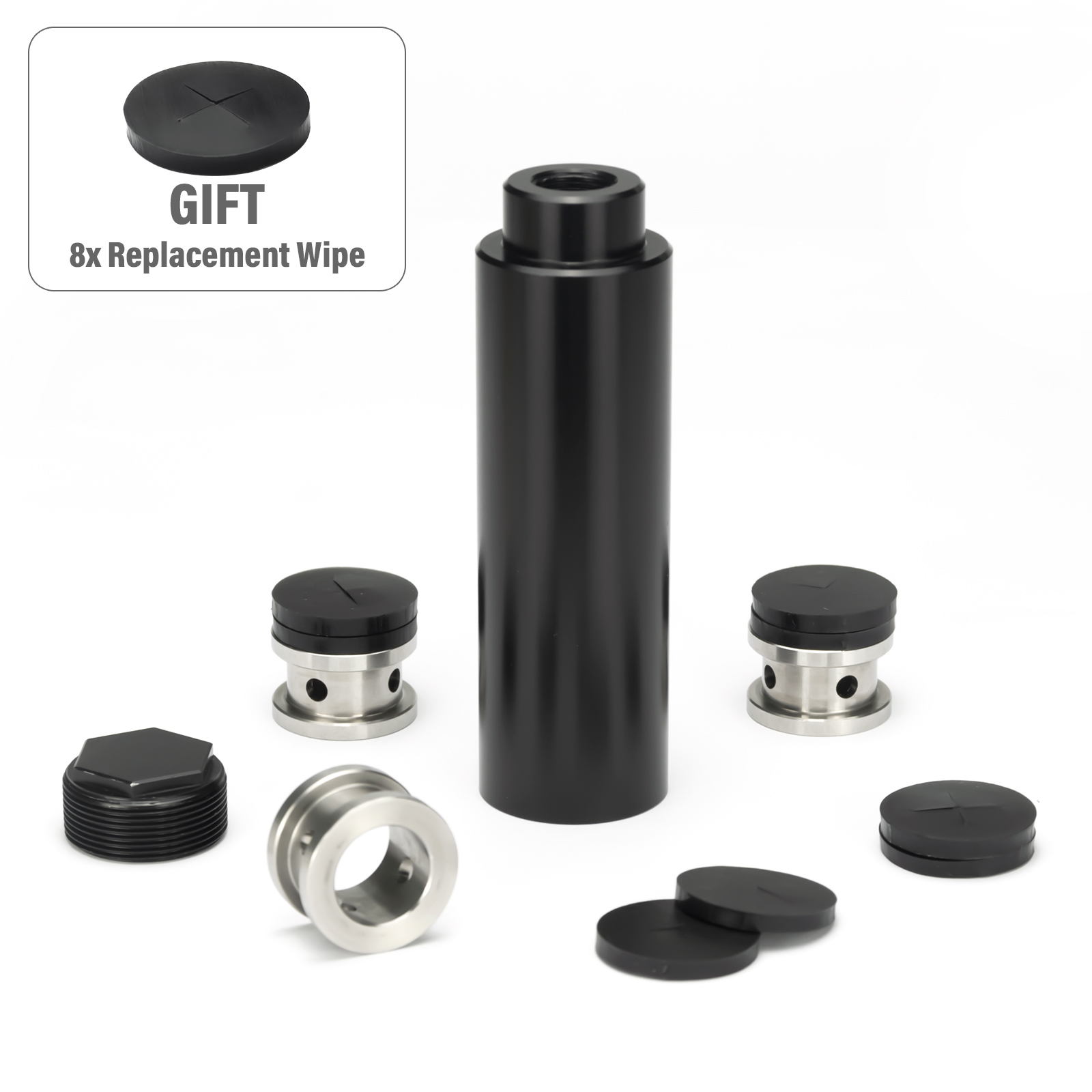 US Stock Super Mini Aluminum Fuel Filter 1.2"OD 4''L 8pcs Neoprene Wipes 1/2-28 or 5/8-24 Monocore Aurora Solvent Trap For Napa 4003 Wix 24003 .22 5.56
US Stock Super Mini Aluminum Fuel Filter 1.2"OD 4''L 8pcs Neoprene Wipes 1/2-28 or 5/8-24 Monocore Aurora Solvent Trap For Napa 4003 Wix 24003 .22 5.56