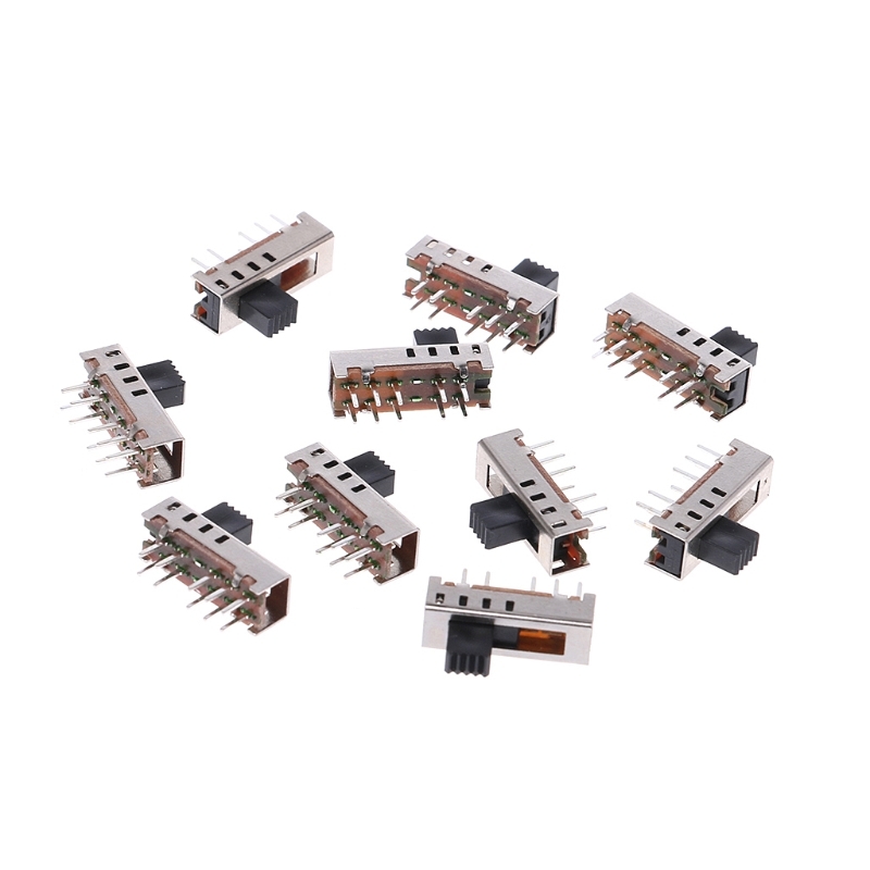 10Pcs SS24E01-G5 Shift switches Vertical 0.5A 10 Pin 4 Position Tuimel switch 40JA