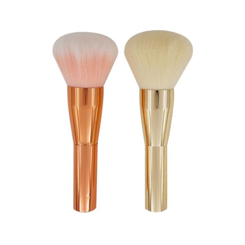 Makeup Brushes 1 Pc Gold Brush Professional Blusher Powder Foundation Sculpting Make Up Face Blush Beauty Cosmetic Tools
Makeup Brushes 1 Pc Gold Brush Professional Blusher Powder Foundation Sculpting Make Up Face Blush Beauty Cosmetic Tools