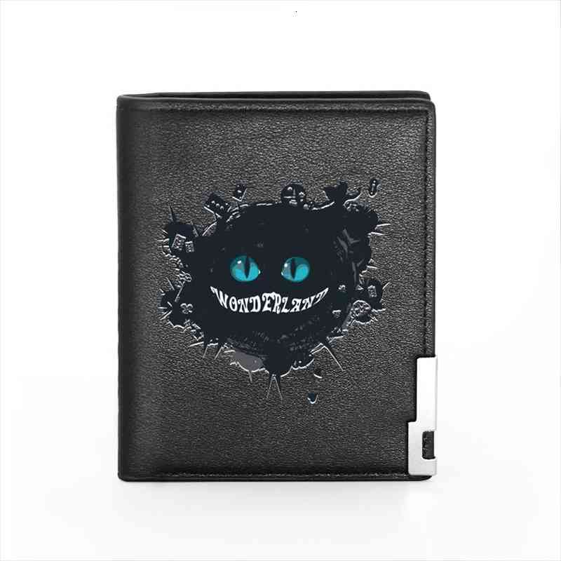 arrivals dream alice in wonderland printing black leather wallet men women bifold credit card holder short purse male, Red;black
arrivals dream alice in wonderland printing black leather wallet men women bifold credit card holder short purse male, Red;black