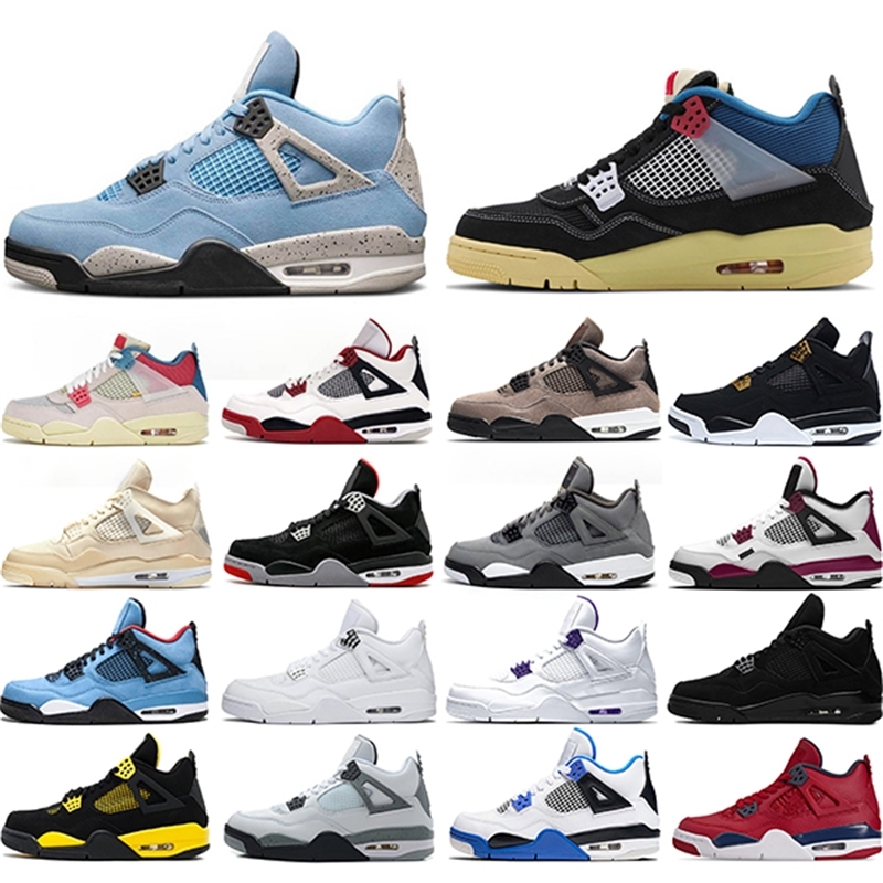 Designer Basketball Shoes University Blue 4 4s Fire Red Black Cat Cool Grey Bred White Cement Mens Trainers Sports Sneakers, #1 taupe haze
Designer Basketball Shoes University Blue 4 4s Fire Red Black Cat Cool Grey Bred White Cement Mens Trainers Sports Sneakers, #1 taupe haze
