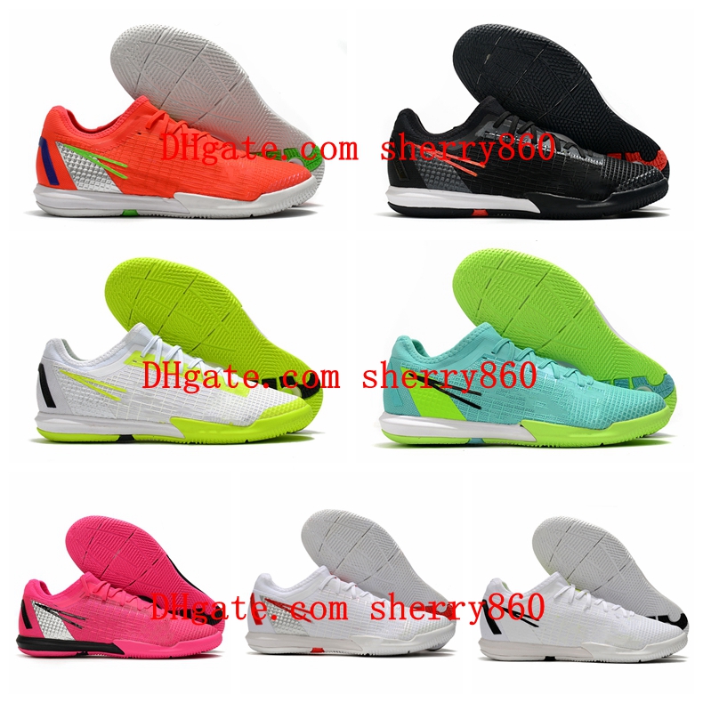 Top Quality Soccer Shoes Mens Mercurial 14 Pro IC Low Cleats Neymar Cristiano Ronaldo CR7 Indoor Football Boots
Top Quality Soccer Shoes Mens Mercurial 14 Pro IC Low Cleats Neymar Cristiano Ronaldo CR7 Indoor Football Boots