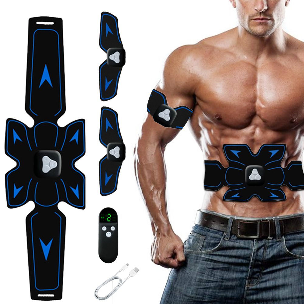 EMS Electric Abdominal Muscle Stimulator USB Rechargeable Remote Control ABS Smart Fitness Abdominal Arm Body Slimming Massage
EMS Electric Abdominal Muscle Stimulator USB Rechargeable Remote Control ABS Smart Fitness Abdominal Arm Body Slimming Massage