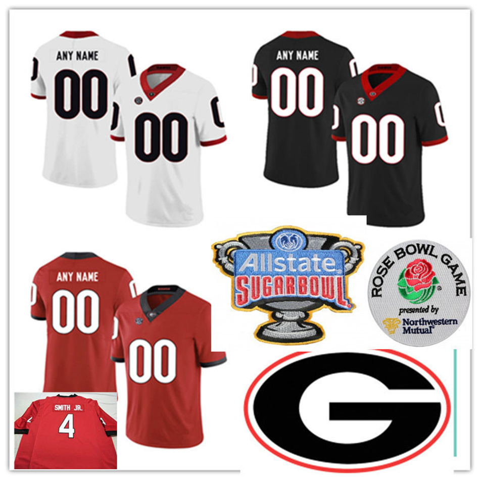 UGA Georgia Bulldogs Custom Football Jersey A. J. Green Jay Hayes JUSTIN HOUSTON Matthew Stafford JT Daniels Nolan Smith Azeez Ojulari Stetson Bennett Austin Kirksey, Black with champion patch
UGA Georgia Bulldogs Custom Football Jersey A. J. Green Jay Hayes JUSTIN HOUSTON Matthew Stafford JT Daniels Nolan Smith Azeez Ojulari Stetson Bennett Austin Kirksey, Black with champion patch