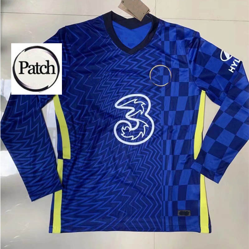 21 22 PULISIC LUKAKU long sleeve soccer jerseys 2021 2022 MOUNT ZIYECH HAVERTZ KANTE WERNER maillots de futol CHILWELL JORGINHO JAMES CFC football shirt adult -2XL, 21-22 home short sleeve 
21 22 PULISIC LUKAKU long sleeve soccer jerseys 2021 2022 MOUNT ZIYECH HAVERTZ KANTE WERNER maillots de futol CHILWELL JORGINHO JAMES CFC football shirt adult -2XL, 21-22 home short sleeve