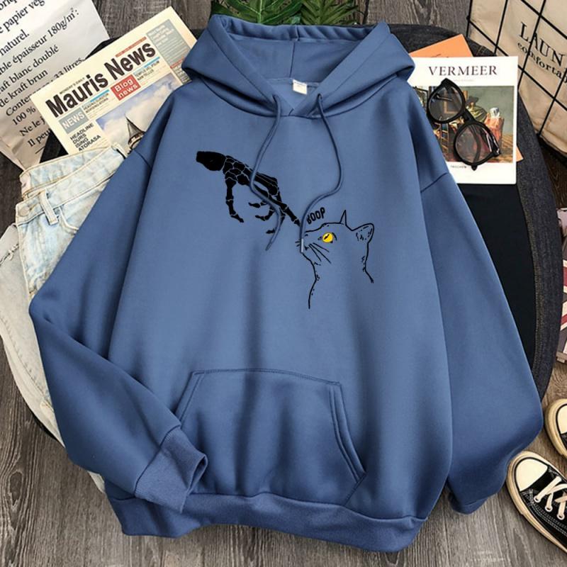 Women's Hoodies & Sweatshirts Moletom Masculino De Algodão Com Capuz, Casaco Desenho Animado Simples Gato Novidade, Inverno Outono, Moda Hip, Black
Women's Hoodies & Sweatshirts Moletom Masculino De Algodão Com Capuz, Casaco Desenho Animado Simples Gato Novidade, Inverno Outono, Moda Hip, Black