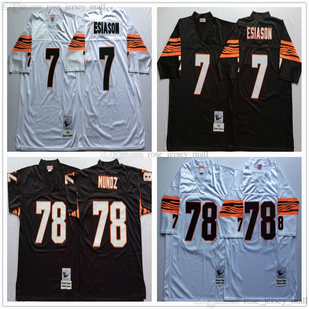 NCAA 75th Vintage Football 7 Boomer Esiason Jerseys Mitchell and Ness 78 Anthony Munoz Jersey College Black White, Other jerseys. send pictures on order
NCAA 75th Vintage Football 7 Boomer Esiason Jerseys Mitchell and Ness 78 Anthony Munoz Jersey College Black White, Other jerseys. send pictures on order