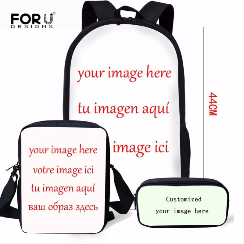 3Pcs/set Children School Bags For Teenager Girls Customize Images Printing Primary Backpacks Students Satchel
3Pcs/set Children School Bags For Teenager Girls Customize Images Printing Primary Backpacks Students Satchel