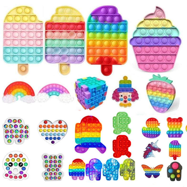 Newest Style Push Bubble Sensory Fidget Toy Stress Reliever Stress Relief Sensory Toys Stress And Anxiety Relief Toys For Kids Birthday Party Gifts
Newest Style Push Bubble Sensory Fidget Toy Stress Reliever Stress Relief Sensory Toys Stress And Anxiety Relief Toys For Kids Birthday Party Gifts