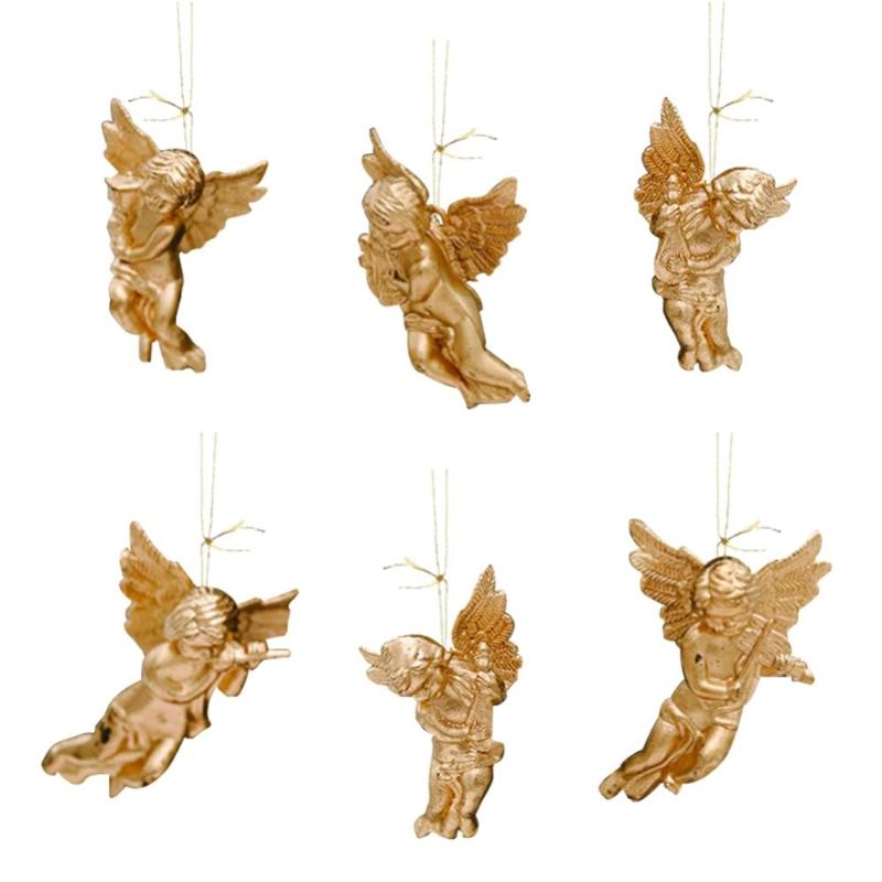 Christmas Decorations Gold Silver Angel Pendant Decoration Tree Decor Hanging Ornaments Navidad Home 
Christmas Decorations Gold Silver Angel Pendant Decoration Tree Decor Hanging Ornaments Navidad Home