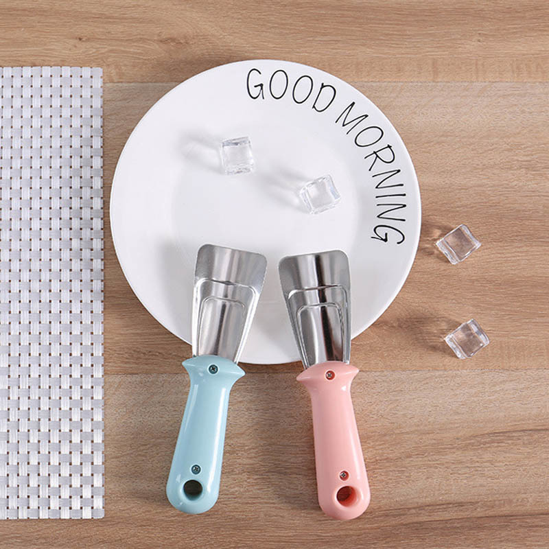 Useful Kitchen Cleaning Gadget Portable Freezer Ice Scraper Defrosting Shovel Ices Removal Deicers Stainless Steel
