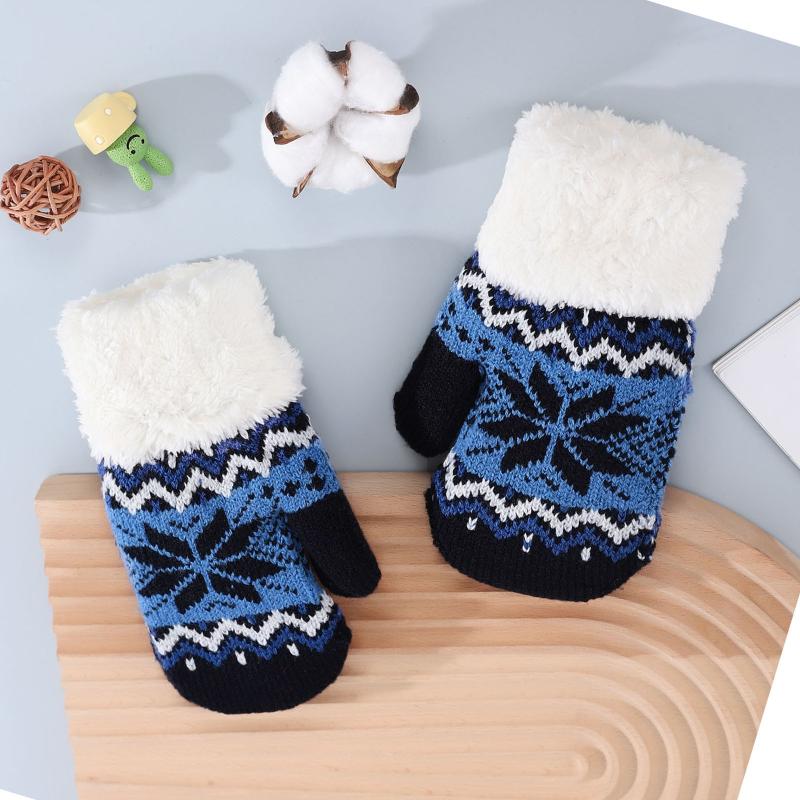 Children's Mittens Fleece Thickened Warm For Kids Cute Boys Girls Full Finger Knitting Gloves Rekawiczki Zimowe Dla Dzieci, White
Children's Mittens Fleece Thickened Warm For Kids Cute Boys Girls Full Finger Knitting Gloves Rekawiczki Zimowe Dla Dzieci, White
