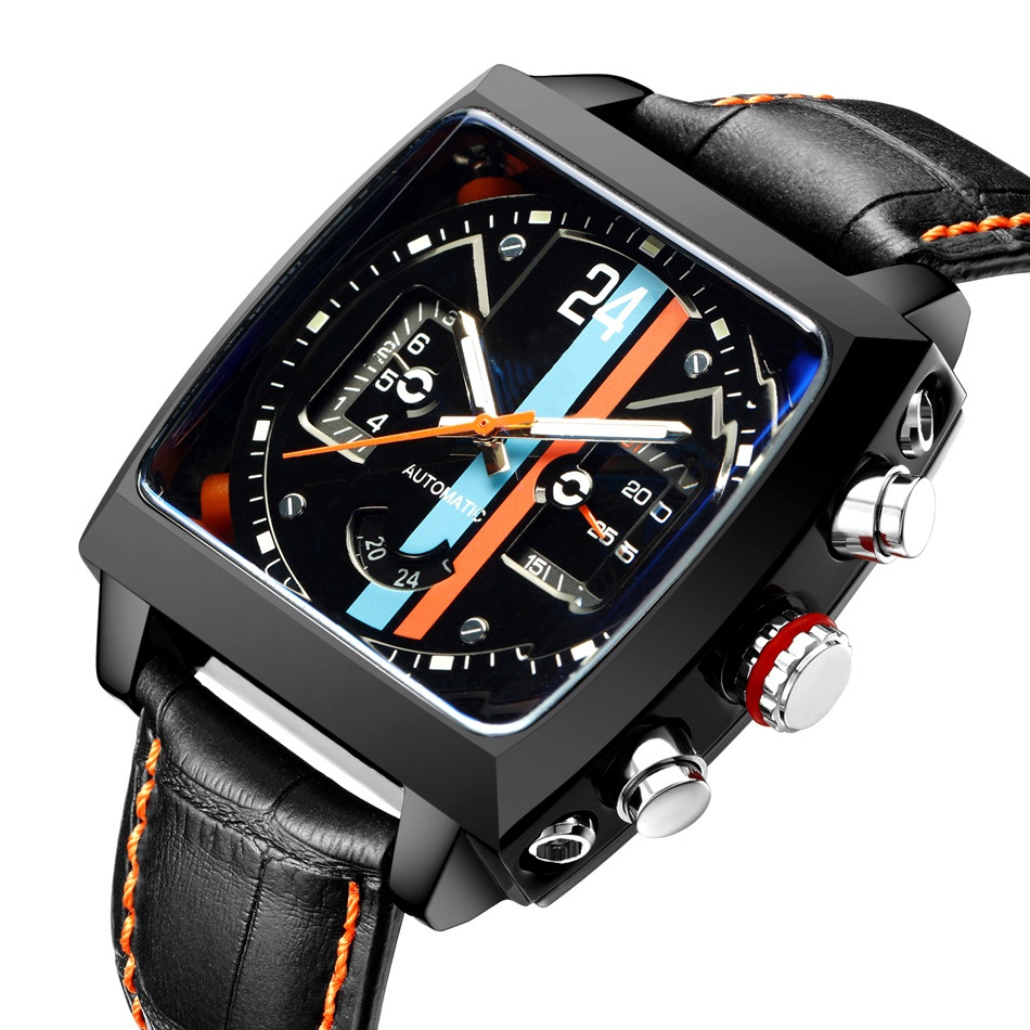 Top Sale Monaco Series Mechanical Men Watch Automatic Square Dress Watches Mens Famous Sports Wristwatch Man Clock Relogio Montre homme
Top Sale Monaco Series Mechanical Men Watch Automatic Square Dress Watches Mens Famous Sports Wristwatch Man Clock Relogio Montre homme