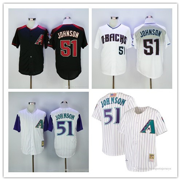 Men's Arizona 51 Randy Johnson Jersey color black white grey red jerseys 100% stitched
Men's Arizona 51 Randy Johnson Jersey color black white grey red jerseys 100% stitched