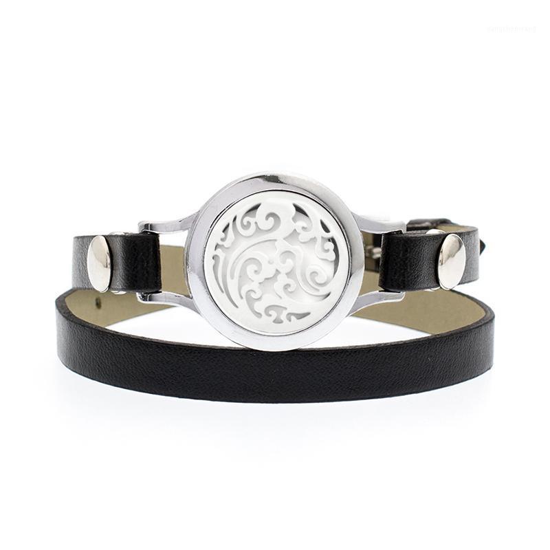 Stainless Steel Perfume Bracelets Tree Of Life Bracelet Black Leather Essential Oil Diffuser Locket Bangle
Stainless Steel Perfume Bracelets Tree Of Life Bracelet Black Leather Essential Oil Diffuser Locket Bangle
