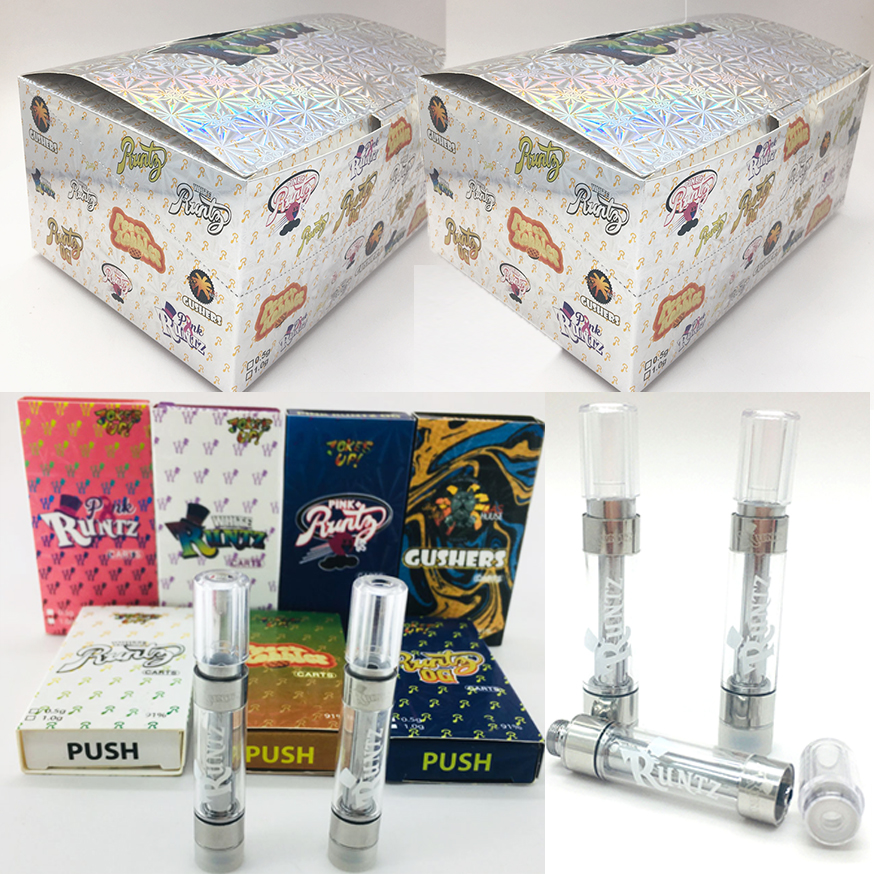 Runtz Carts Push Vape Cartridges Package 0.8ml 1.0ml ceramic oil atomizer big display box press on tips empty vapes pens Round Mouthpieces Vaporizer
Runtz Carts Push Vape Cartridges Package 0.8ml 1.0ml ceramic oil atomizer big display box press on tips empty vapes pens Round Mouthpieces Vaporizer