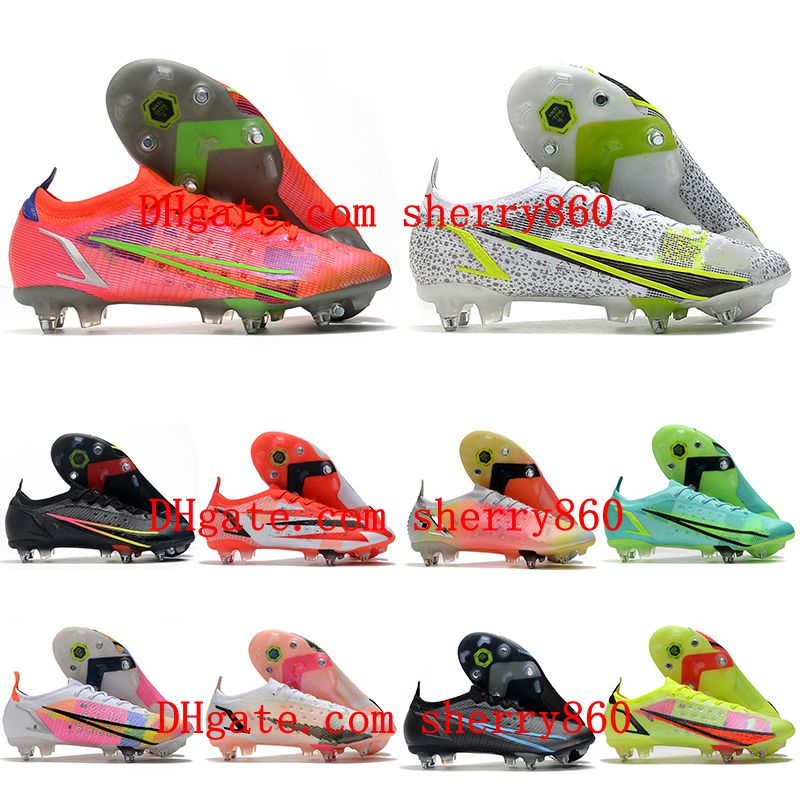 Mens low ankle Soccer Shoes Mercurial Superfly XIV 8 Elite SG PRO Anti Clog Cleats Outdoor Neymar ACC Football Boots Ronaldo CR7, As picture 2
Mens low ankle Soccer Shoes Mercurial Superfly XIV 8 Elite SG PRO Anti Clog Cleats Outdoor Neymar ACC Football Boots Ronaldo CR7, As picture 2