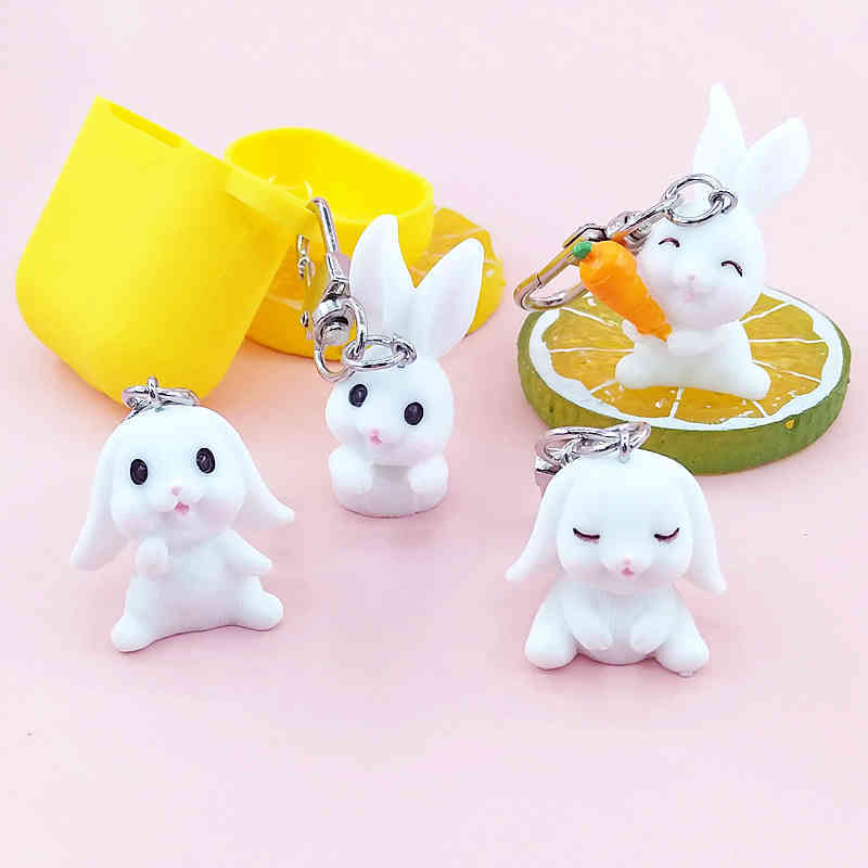 Keychains Cute rabbit key super cute couple accessories car schoolbag pendant Trinket gift
Keychains Cute rabbit key super cute couple accessories car schoolbag pendant Trinket gift