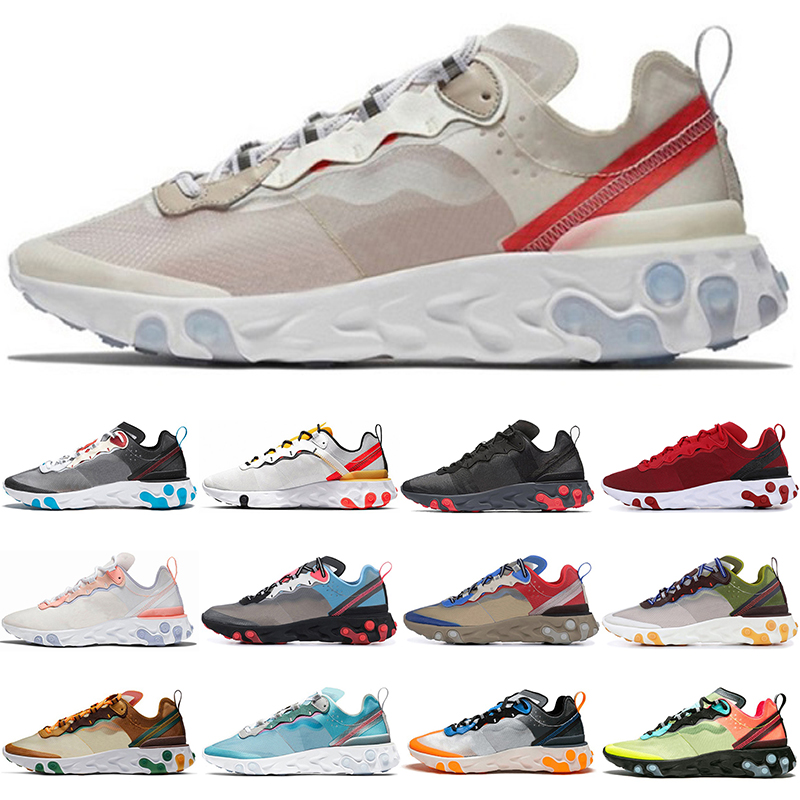2021 new original element 55 87 react running shoes Light Beige Moss Orange Peel Royal Tint Volt Racer Pink script Camo Anthracite Sail trainers sneakers size 36-45, Blue purple 36-40
2021 new original element 55 87 react running shoes Light Beige Moss Orange Peel Royal Tint Volt Racer Pink script Camo Anthracite Sail trainers sneakers size 36-45, Blue purple 36-40