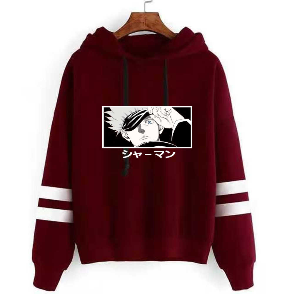 Anime Jujutsu Kaisen Fashion Long Sleeve Casual Hip Hop Uniex Hoodie Y0804