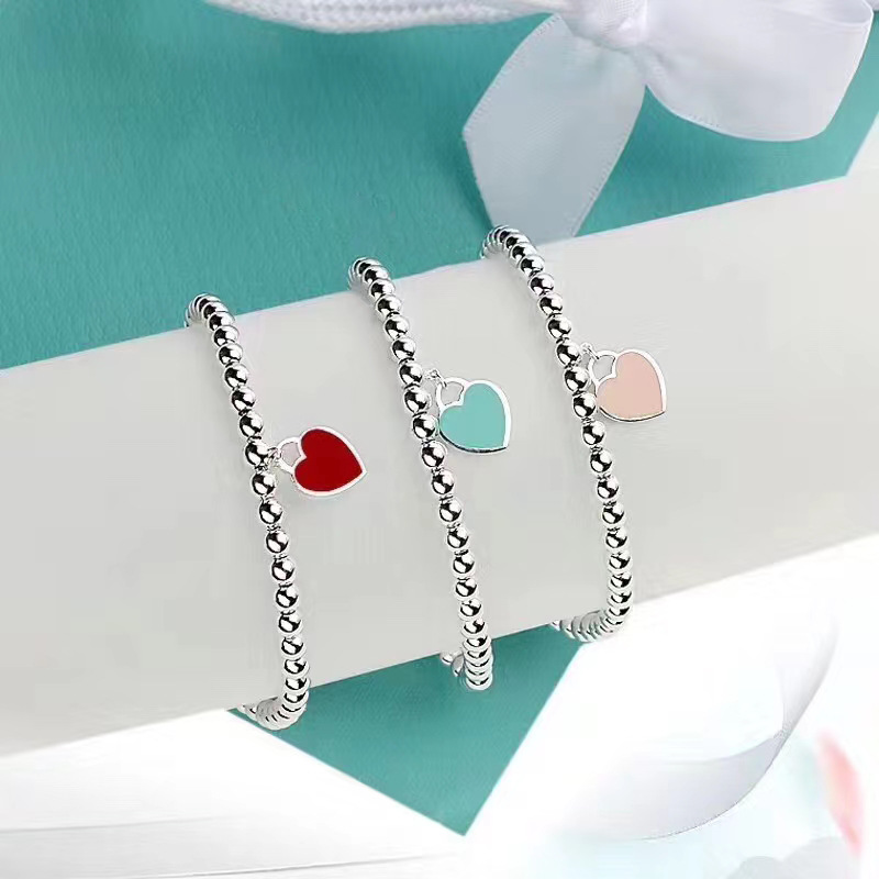 925 Sterling Silver Bracelet Original Heart Shaped Pendant Charm Bracelets for Women Fine Jewelry Gift
925 Sterling Silver Bracelet Original Heart Shaped Pendant Charm Bracelets for Women Fine Jewelry Gift