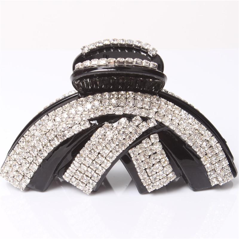 Hair Clips & Barrettes Full White Rhinestones Plastic Claw Clip High Quality Large Lady
Hair Clips & Barrettes Full White Rhinestones Plastic Claw Clip High Quality Large Lady