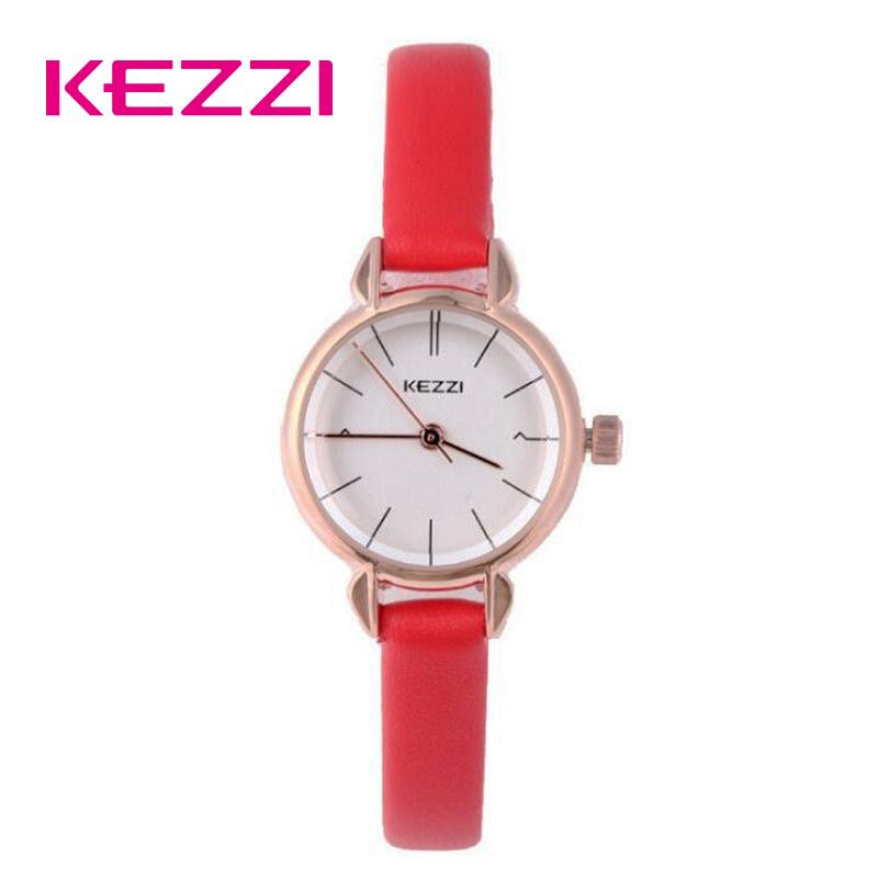 Wristwatches Kezzi Ladies Red Dress Watch For Women Leather Waterproof Quartz Watches Female Girl Simple Dial Wristwatch 2021, 6876-7 
Wristwatches Kezzi Ladies Red Dress Watch For Women Leather Waterproof Quartz Watches Female Girl Simple Dial Wristwatch 2021, 6876-7