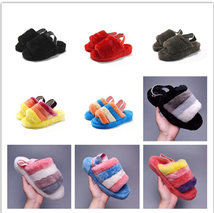 Designer Australian Boots Womens Snow Slipper Furry Fluff Yeah Slides Pantoufles Fur Luxury Wgg Fluffy Sandals 36-43, Black
Designer Australian Boots Womens Snow Slipper Furry Fluff Yeah Slides Pantoufles Fur Luxury Wgg Fluffy Sandals 36-43, Black