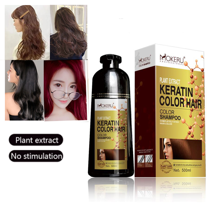 Natural Permanent Organic Hair Color Dyeing Long Lasting Fast Keratin Hair Dye Shampoo For Women Covering White Hair
Natural Permanent Organic Hair Color Dyeing Long Lasting Fast Keratin Hair Dye Shampoo For Women Covering White Hair
