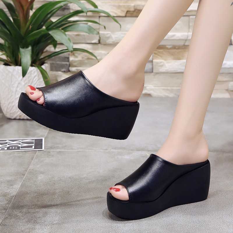 Women's Platform Slippers Wedge Summer Shoes Ladies Flip Flops Women High Heeled Slip on Shoes Casual Solid Sandal Shoes Woman Q0523, White 1
Women's Platform Slippers Wedge Summer Shoes Ladies Flip Flops Women High Heeled Slip on Shoes Casual Solid Sandal Shoes Woman Q0523, White 1
