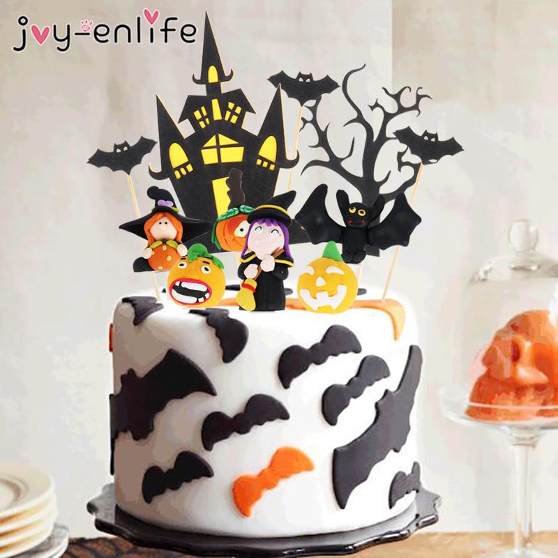 Other Festive & Party Supplies Happy Halloween Cake Topper Pumpkin Ghost Bat Witch Castle Black Cat Horror Cupcake Toppers Baking Decor
Other Festive & Party Supplies Happy Halloween Cake Topper Pumpkin Ghost Bat Witch Castle Black Cat Horror Cupcake Toppers Baking Decor