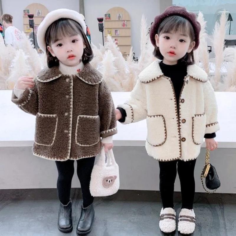 Jackets Toddler Kids Woolen Jacket For Girls Coffee Beige Long Sleeve Pockets Children's Outerwear Autumn Thin Coat, Blue;gray
Jackets Toddler Kids Woolen Jacket For Girls Coffee Beige Long Sleeve Pockets Children's Outerwear Autumn Thin Coat, Blue;gray