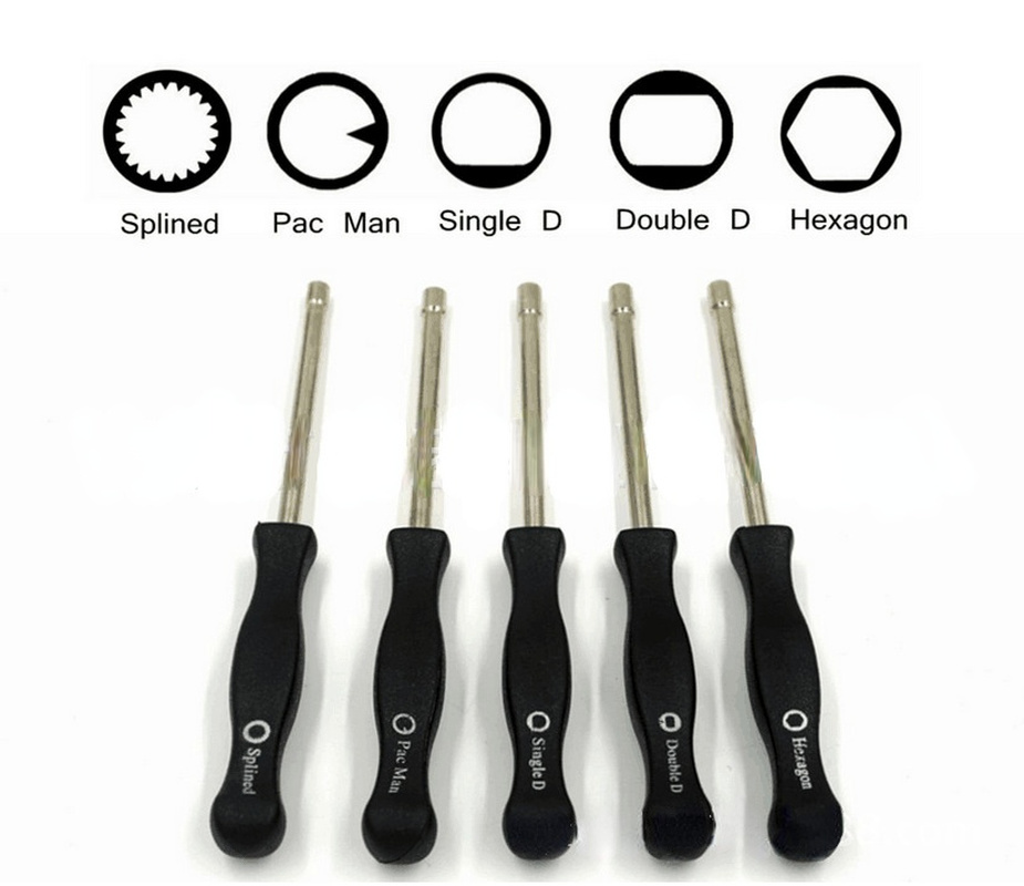 10 Pcs Set of Carburetor Special Screwdriver Black Leather Case with Brush(The Logistics Price Pls Contact Us)