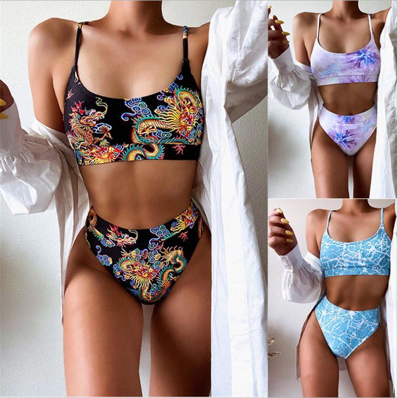 Women' Swimwear High Waist Women Bikini Push Up Summer Sexy Dragon Printed Beach Biquini Beachwear Suit For Female 2021, Black
Women' Swimwear High Waist Women Bikini Push Up Summer Sexy Dragon Printed Beach Biquini Beachwear Suit For Female 2021, Black