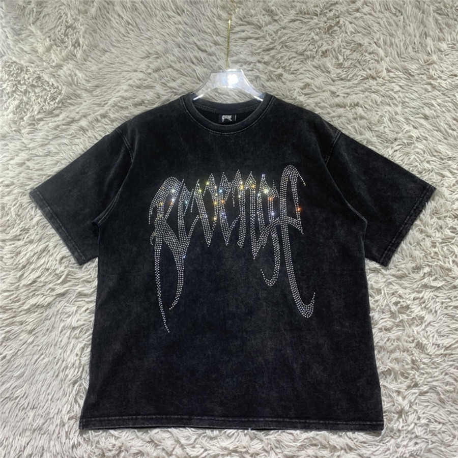 Men's T-Shirts Xxxtentacion Revenge High Street Diamond t Shirts Men Women Washing Water Top Tees T-shirt Harajuku QR8R