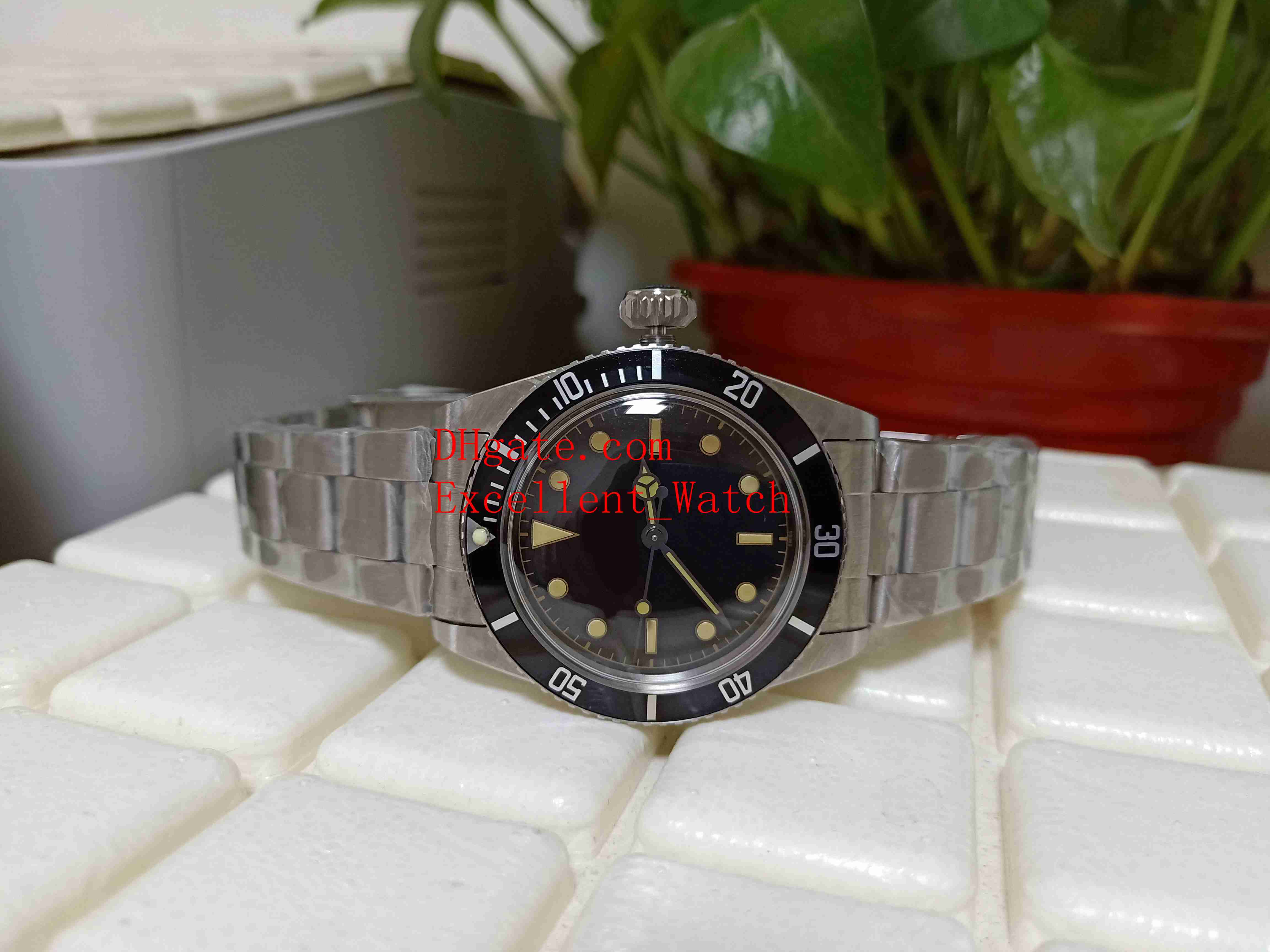 Vintage Wristwatches 40 mm Classic 5513 5512 Stainless Steel Black Dial No Date Asia 2813 Movement Automatic Mens Watch Watches
Vintage Wristwatches 40 mm Classic 5513 5512 Stainless Steel Black Dial No Date Asia 2813 Movement Automatic Mens Watch Watches