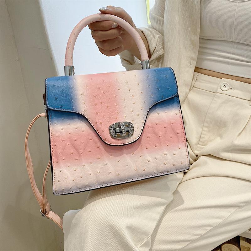 Evening Bags Fashion Gradient Female Tote Bag 2021 High-quality Pu Leather Women's Designer Handba Shoulder Messenger
Evening Bags Fashion Gradient Female Tote Bag 2021 High-quality Pu Leather Women's Designer Handba Shoulder Messenger