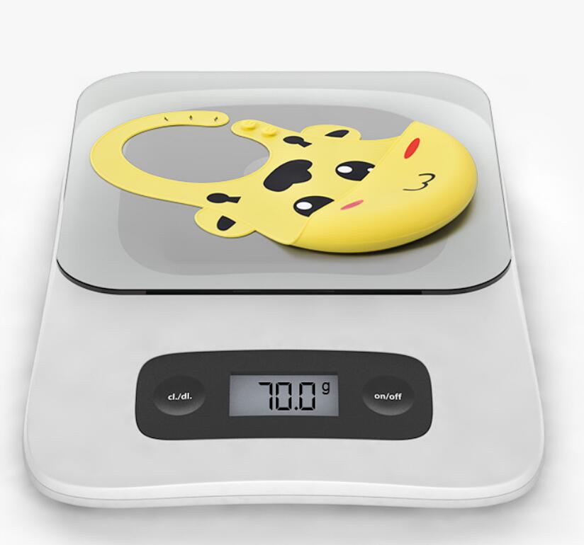 Baby Silicone Bib Infant Cartoon Waterproof Bibs Children Silicone Bib Baby Saliva Rice Pocket Maternal Infant Products HHC69916581946