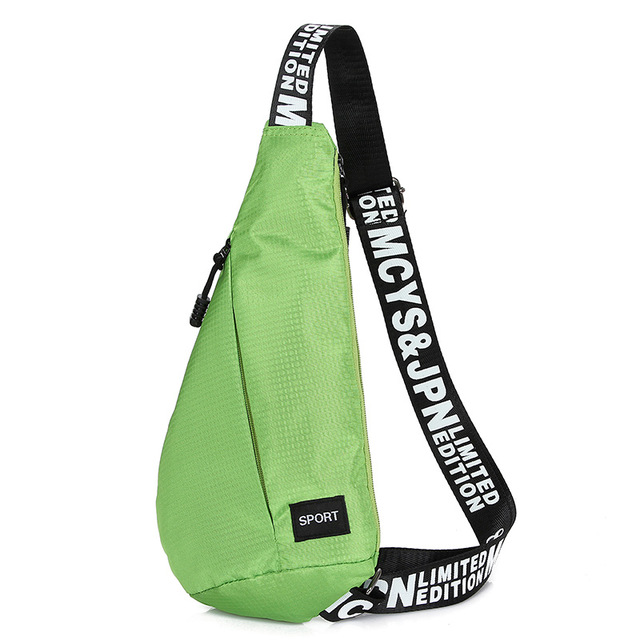 Men's and women's universal chest bag waterproof shoulder bag large capacity outdoor leisure Messenger bag