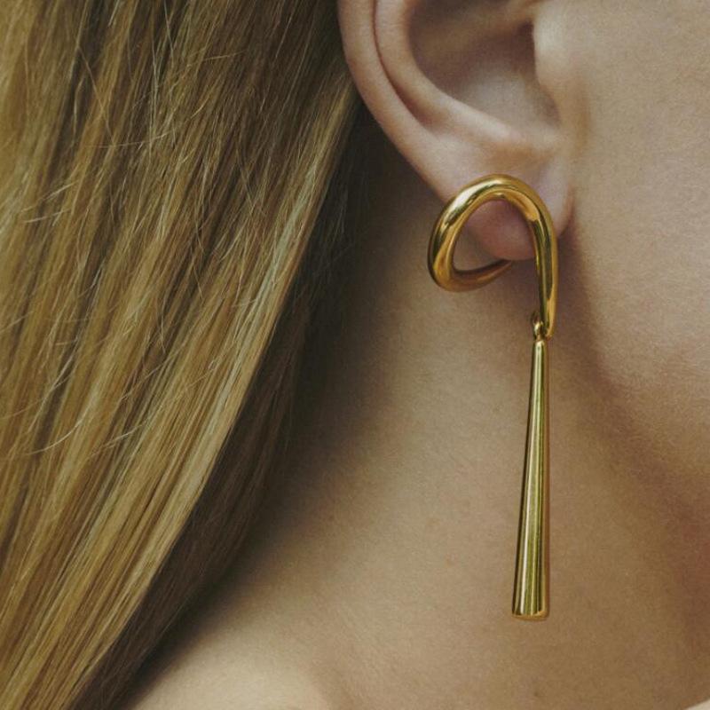 Dangle & Chandelier Punk Gold Color Irregular Geometric Drop Earring For Women Girl Metal Long Tassel Pendant Earrings Party Jewelry Brincos, Silver
Dangle & Chandelier Punk Gold Color Irregular Geometric Drop Earring For Women Girl Metal Long Tassel Pendant Earrings Party Jewelry Brincos, Silver