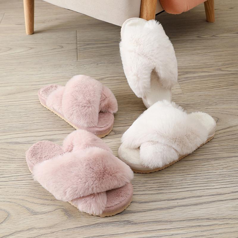 Dog Apparel Winter Women House Slippers Fur Warm Flat Shoes Female Slip On Home Platform Furry Ladies Chaussure Femme Hh133, White
Dog Apparel Winter Women House Slippers Fur Warm Flat Shoes Female Slip On Home Platform Furry Ladies Chaussure Femme Hh133, White