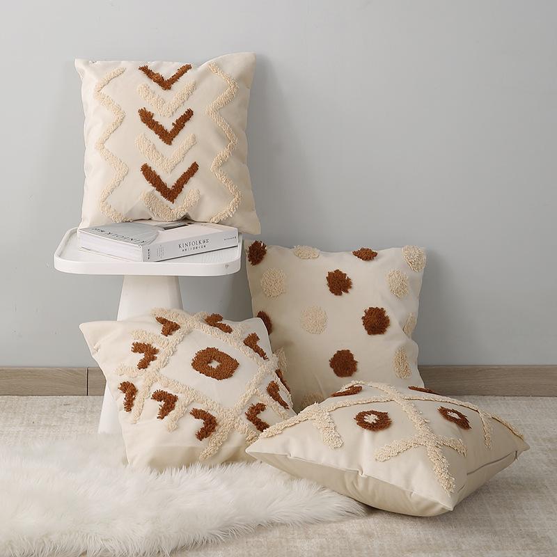 Cushion/Decorative Pillow Decorative Custhion Case Pillows For Sofa Bed Beige Nordic Irregular Patterns 45*45 Pillowcase Cushion Cover Chair, Kfyd
Cushion/Decorative Pillow Decorative Custhion Case Pillows For Sofa Bed Beige Nordic Irregular Patterns 45*45 Pillowcase Cushion Cover Chair, Kfyd
