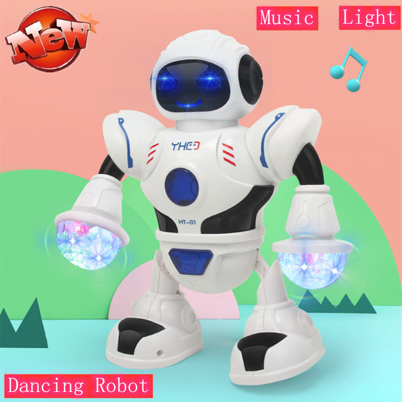 Electronic Space Dancing Robot With Dancing Music LED Light Toy Kid best gift friend toy educational toy Gift For Kids play gif, White
Electronic Space Dancing Robot With Dancing Music LED Light Toy Kid best gift friend toy educational toy Gift For Kids play gif, White